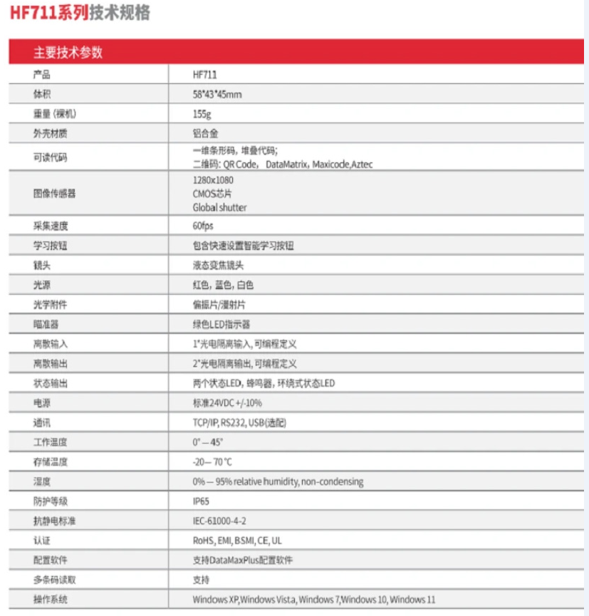 霍尼韋爾HF711緊湊型工業(yè)固定式讀碼器參數(shù).png